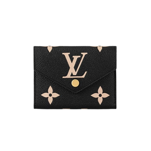 [스페셜오더]LOUIS VUITTON-M80968 루이비통 블랙 모노그램 앙프렝뜨 빅토린 월릿