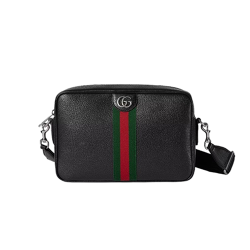 [스페셜오더]GUCCI-834468 1043 구찌 오피디아 블랙 가죽 미디엄 크로스백