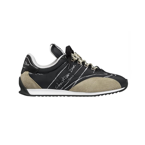 DIOR-KCK427 디올 블랙 D-Sketch 스니커즈 남여공용