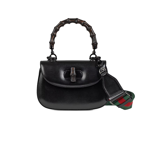 [스페셜오더]GUCCI-675797 1060 구찌 블랙 가죽 스몰 탑 핸들 백
