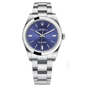 [스페셜오더]ROLEX-114300 롤렉스 오이스터 퍼페츄얼 블루 다이얼 스틸 브레이슬릿 워치 39mm 