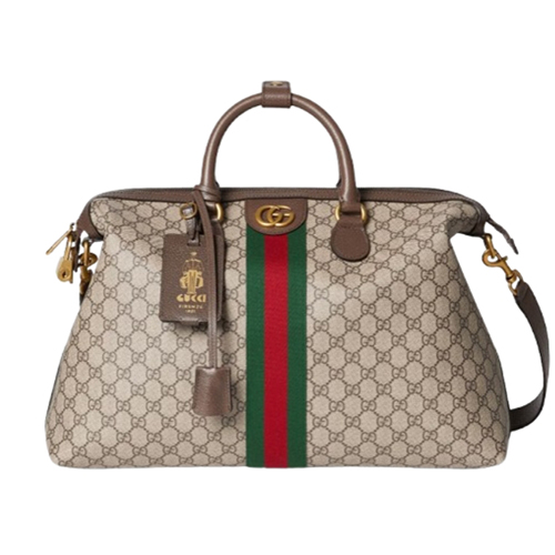 [스페셜오더]GUCCI-834469 9746 구찌 베이지/브라운 구찌 사보이 미디엄 더플백