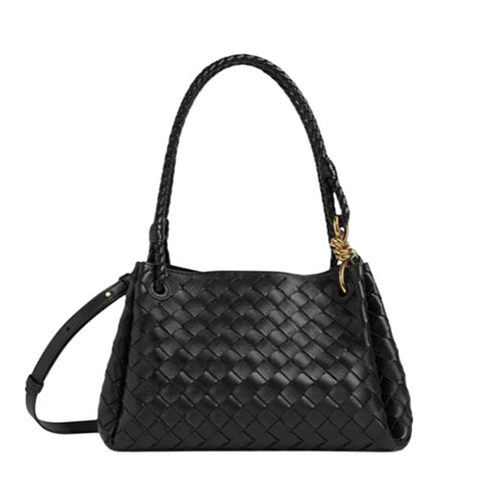 [스페셜오더]BOTTEGA VENETA-835921 보테가 베네타 블랙 양가죽 파라슈트