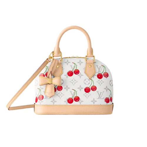 [스페셜오더]LOUIS VUITTON-M14234 루이비통 화이트 모노그램 체리 LV x TM 알마 BB