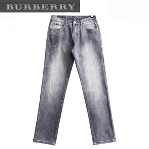 BURBERRY-08175 버버리 라이트 그레이 청바지 남성용