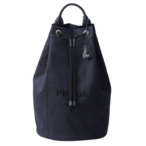[스페셜오더]PRADA-2VY011 프라다 네이비 캔버스 드로스트링 더플백