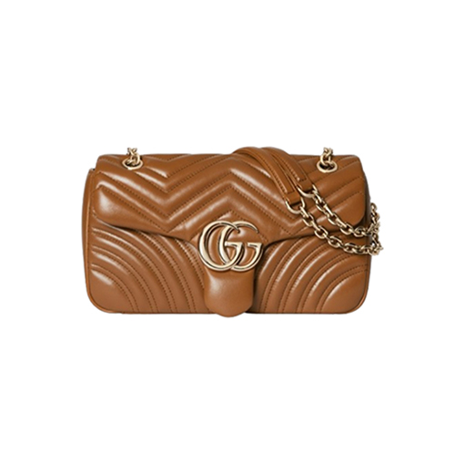 [스페셜오더]GUCCI-837267 2718 구찌 브라운 GG 마몽 미디엄 숄더백