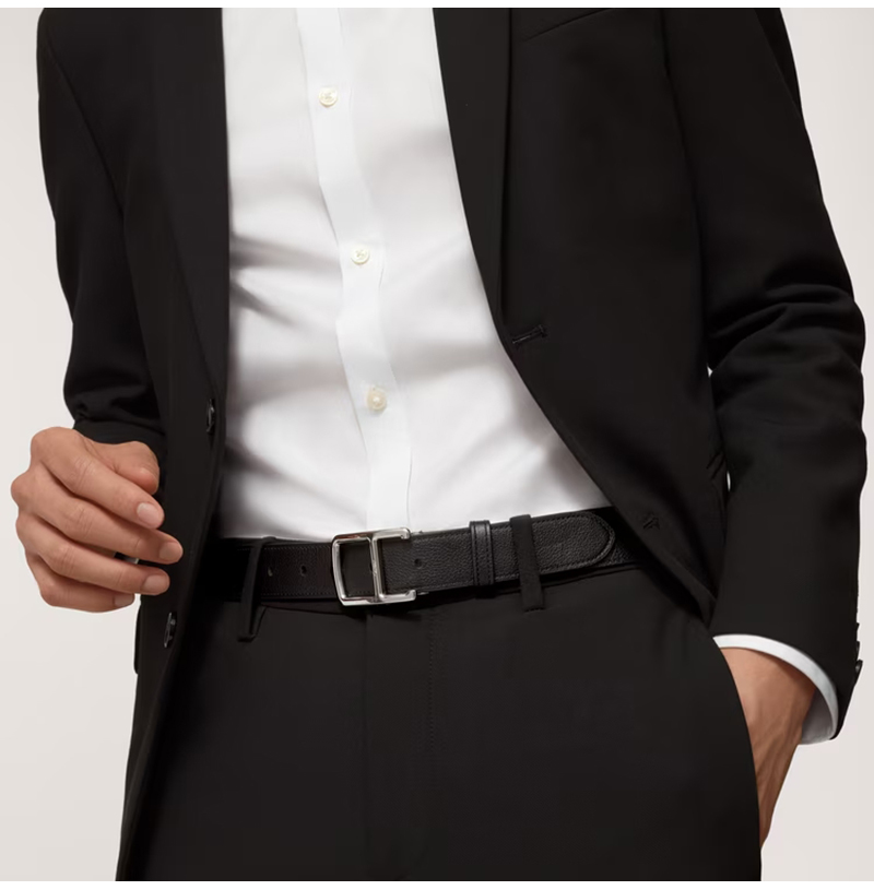 [스페셜오더]Cartier-L5000633 까르띠에 C 벨트 블랙 은장