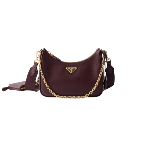 [스페셜오더]PRADA-1BH204 프라다 버건디 리에디션 2005 사피아노 가죽 백