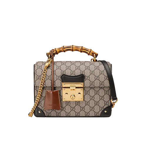 [스페셜오더]GUCCI-603221 9861 구찌 패들락 GG 스몰 뱀부 숄더백