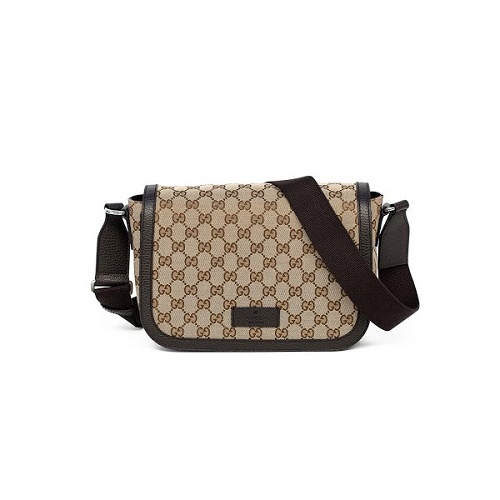 GUCCI-449172 9886 구찌 오리지널 GG 캔버스 플랩 메신저백